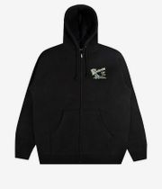 The Hundreds Skull Mountain Zip-Hoodie (black)