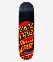 Santa Cruz Descend Dot 8.5" Skateboard Deck (black red)