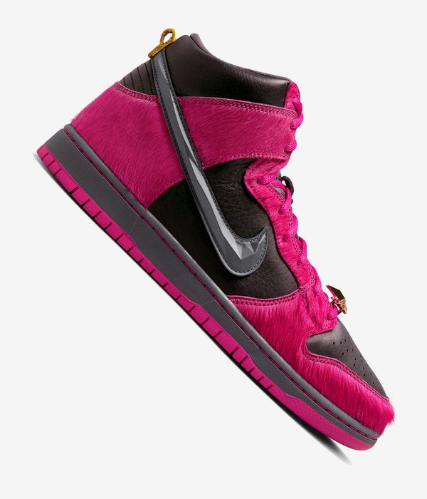 Shop Nike SB x Run The Jewels Dunk High Shoes (active pink black