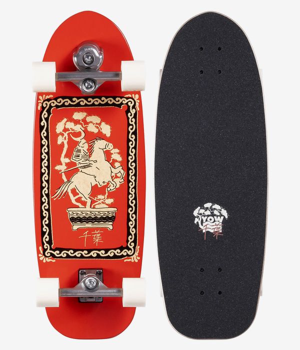 YOW Chiba 30" (76,2cm) Surfskate Cruiser (red)