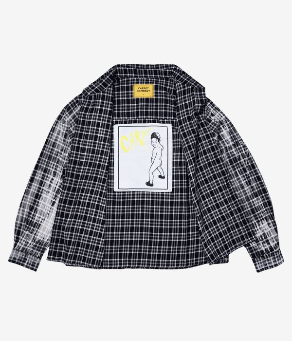 Carpet Company Bleached Flannel Shirt (black)