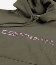 Carhartt WIP Basic Bluzy z Kapturem (dundee glassy pink)