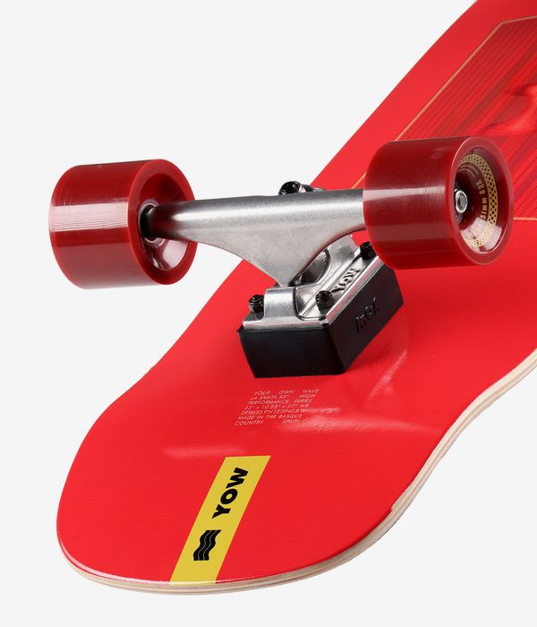 YOW La Santa 33" (83,8cm) Surfskate Cruiser 2024 (red)