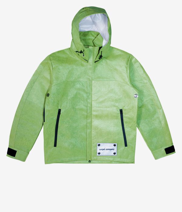 Carpet Company Tyvek Rain Chaqueta (green)
