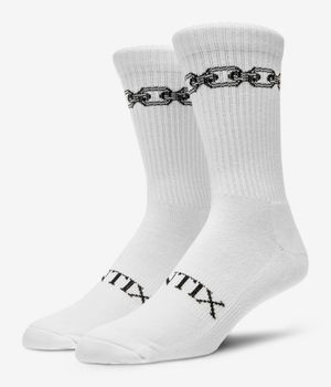 Antix Chains Socks US 6-13 (white)