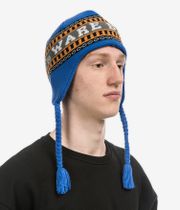 HUF x Bronze 56k Flap Beanie (blue)