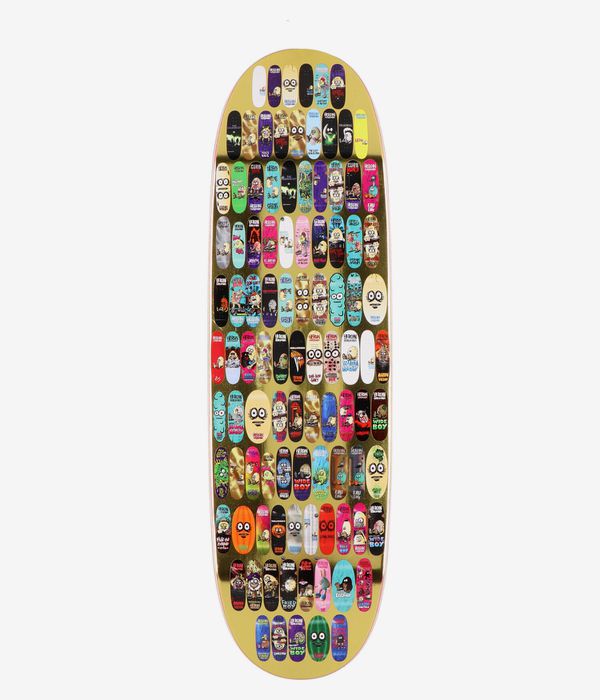 Heroin Skateboards 100th Egg 9.125" Tavola da skateboard (multi)