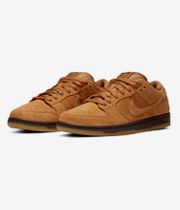 Nike SB Dunk Low Pro Wheat Shoes (flax flax baroque brown)