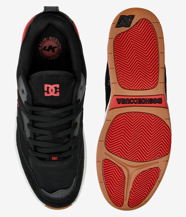 DC Ascend S Shoes (black red black)