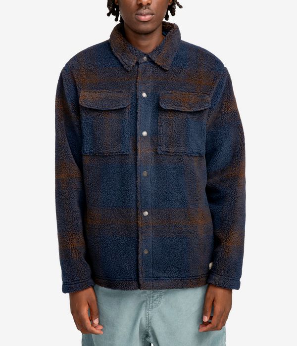 Element Hueco Overshirt Jacket (eclipse navy java plaid)