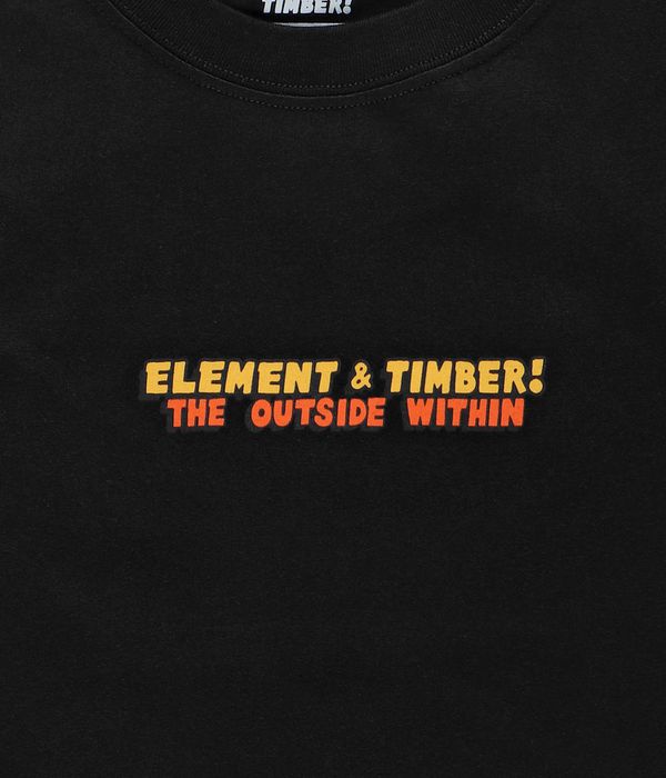 Element x Timber! Happy Camper T-Shirt (flint black)