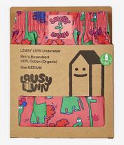 Lousy Livin Dinos Bokserki (pink)
