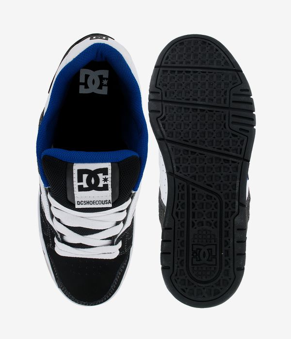 DC Stag Shoes (white black blue)