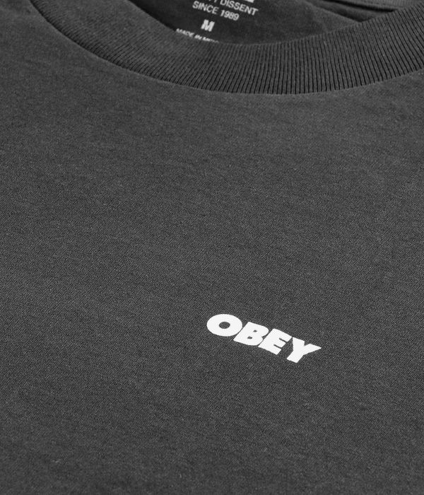 Obey World In Flames T-Shirt (vintage black)