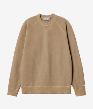 Carhartt WIP Chase Sweatshirt (gauge dusty h brown gold)