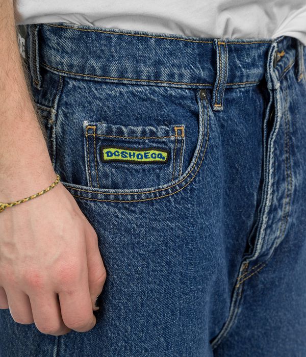 DC Carpenter Baggy Denim Shorts (stone indigo)