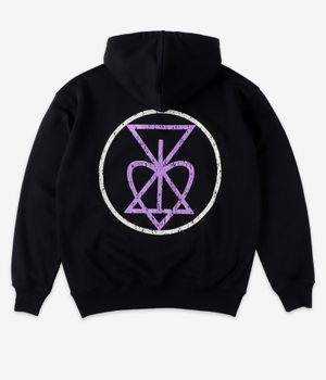 SOUR SOLUTION Heart sweat à capuche (black)