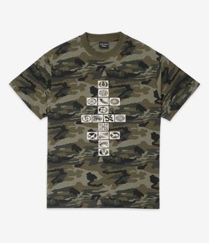Passport Kollaasi T-Shirt (woodland camo)
