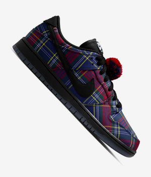 Nike SB x Nardwuar Dunk Low Pro Scarpa (university red black yellow stri)