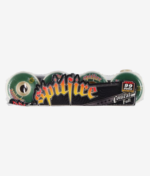 Spitfire Formula Four Vnm Script Conical Full Wheels (natural) 53 mm 99A 4 Pack