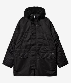Carhartt WIP HD Olten Parka Jacket (black)