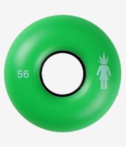 Girl Smoke Session Cruiser Roues (green) 56mm 80A 4 Pack