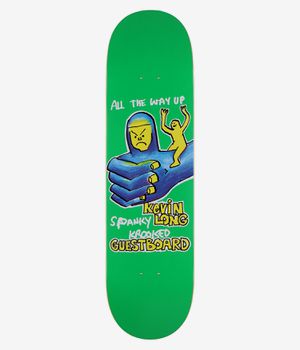 Krooked Spanky Guest Pro TF 8.25" Skateboard Deck (green)