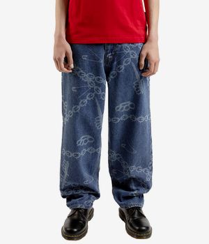 Wasted Paris Knuckles Casper Pantaloni (washed blue)