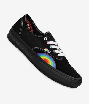Vans Skate Authentic Shoes (pride black multi)