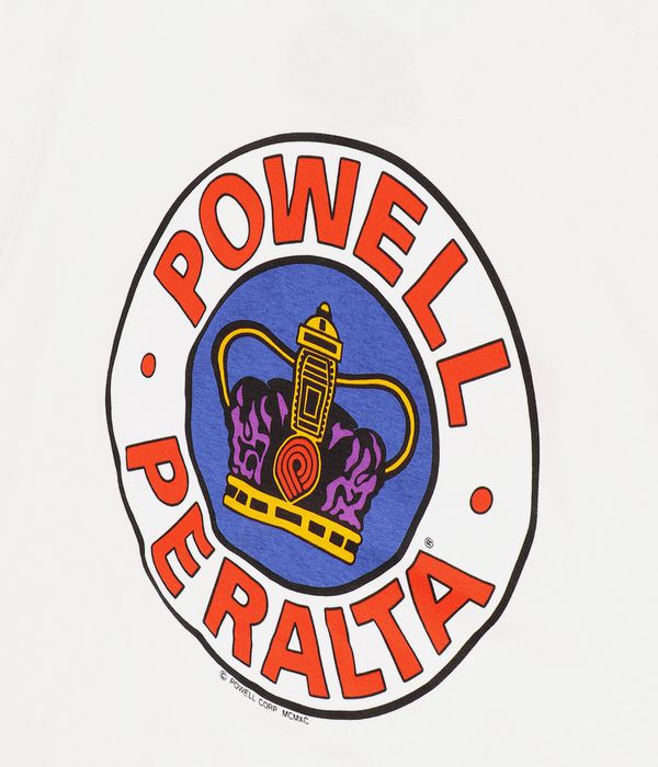 Powell-Peralta Supreme T-Shirty (white)