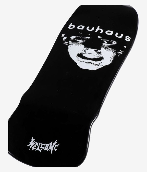 Welcome x Bauhaus Mask 10" Skateboard Deck (black dip)