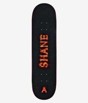 April O'Neill Fire 8" Planche de skateboard (black orange)