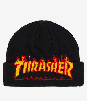 Thrasher Flame Gorro (black)