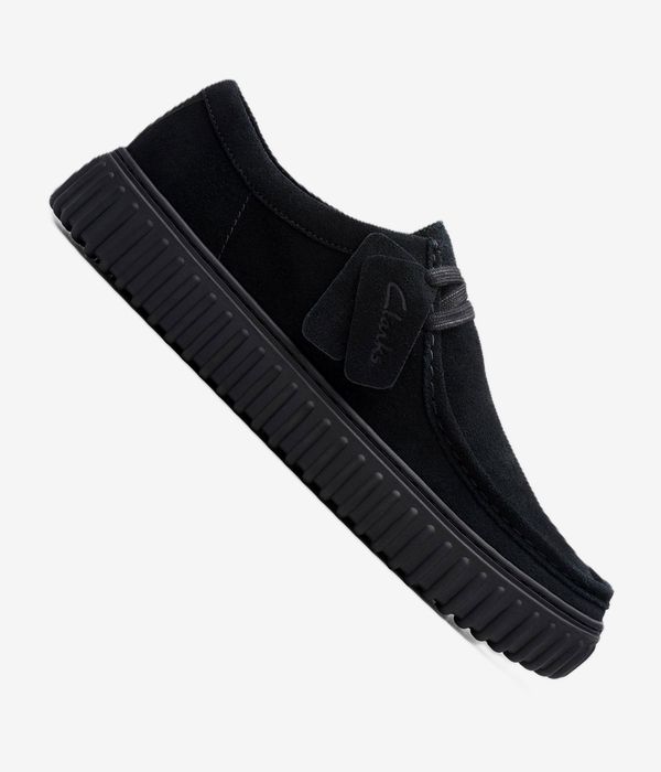 Clarks Originals Torhill Low Shoes (black suede)