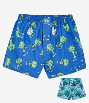Lousy Livin Weedy & Broccoli Boxers (blue) 2 Pack
