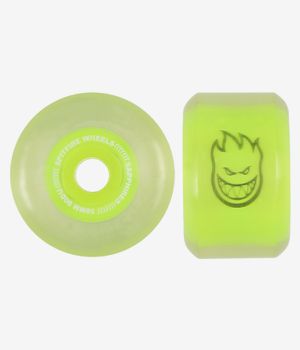 Spitfire Sapphire Ruedas (neon yellow) 58 mm 90A Pack de 4