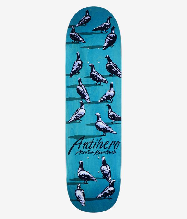 Anti Hero Kanfoush Dawn Of The Pigeon Shaped 8.55" Skateboard Deck (multi)