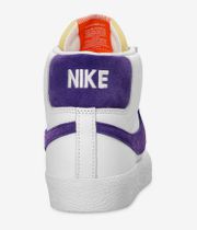 Nike SB Zoom Blazer Mid Iso Shoes (white court purple)