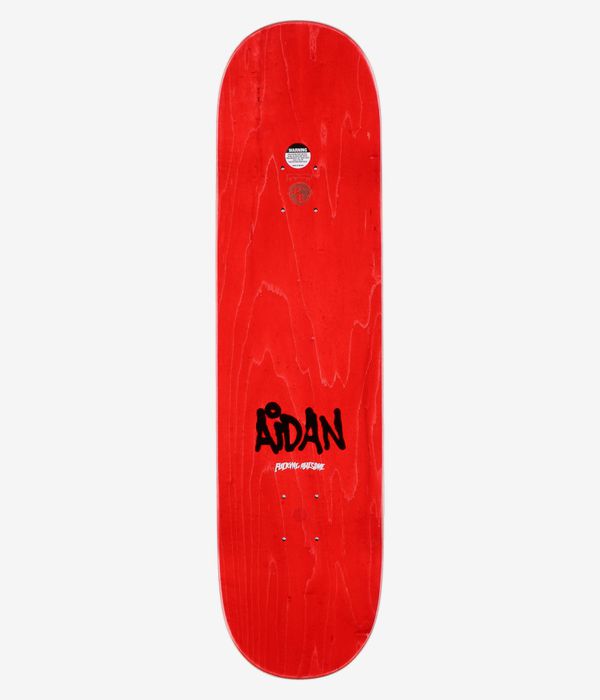 Fucking Awesome Mackey Dragon 8.25" Skateboard Deck (black)