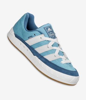 adidas Skateboarding Adimatic Shoes (blue white gum)