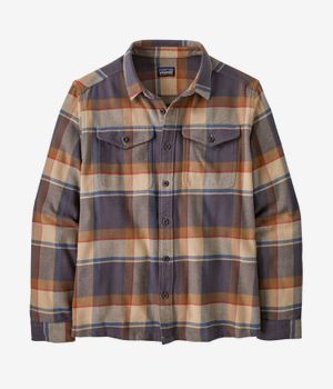 Patagonia Fjord Flannel Shirt (sunrise ridge forge grey)