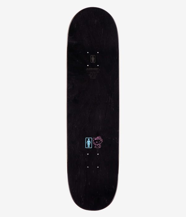 Girl x Hello Kitty 50th Anniversary Bannerot 8.5" Skateboard Deck (red)