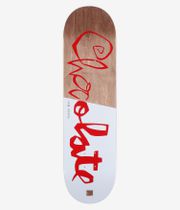 Chocolate Herrera Then Now Script 8.375" Tabla de skate (multi)