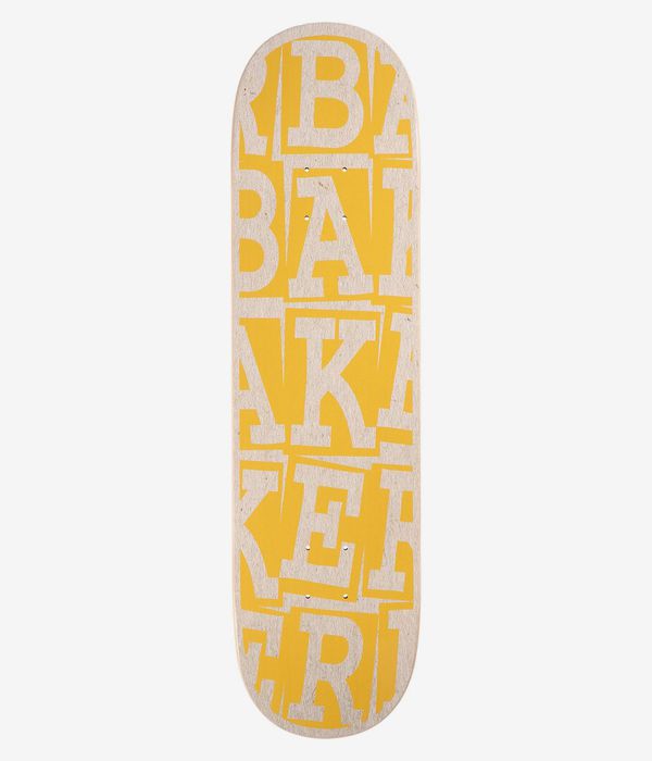 Baker Hawk Ribbon Stack B2 8.25" Tabla de skate (yellow)