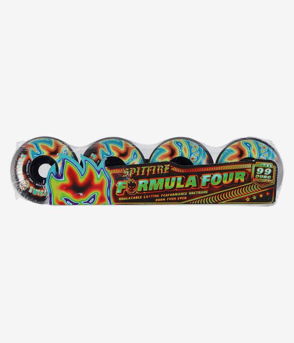 Spitfire Formula Four Radioactive Bighead Rollen (black) 57 mm 99A 4er Pack