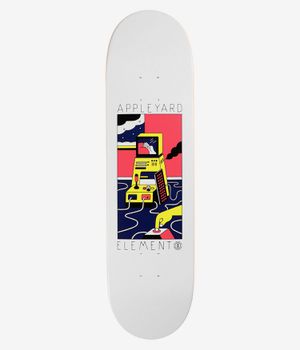 Element Appleyard Landrein 8.25" Skateboard Deck (white)