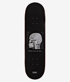 SOUR SOLUTION Lost Key 8.375" Skateboard Deck (black)