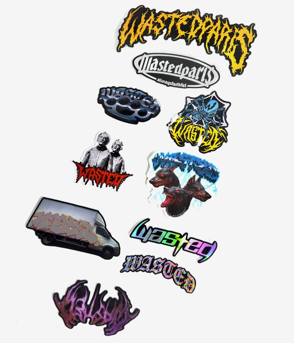 Wasted Paris City Pack Sticker (multi)