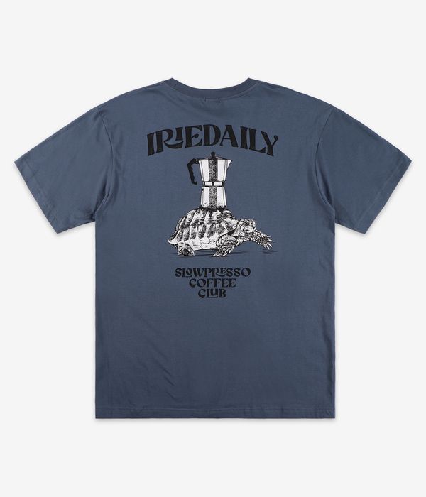 Iriedaily Slowpresso T-Shirty (dark steel)