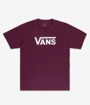 Vans Classic Camiseta (burgundy white)